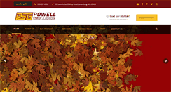 Desktop Screenshot of powellstone.com